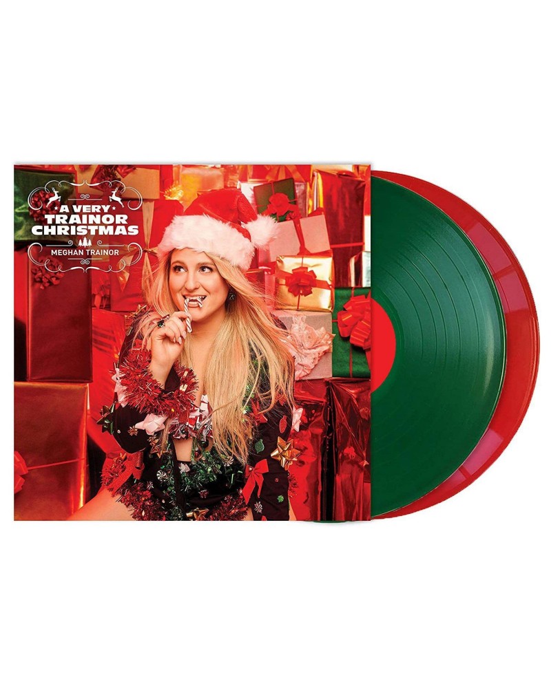 Meghan Trainor Very Trainor Christmas (2LP/140g/Red Translucent/Green Translucent) Vinyl Record $19.77 Vinyl