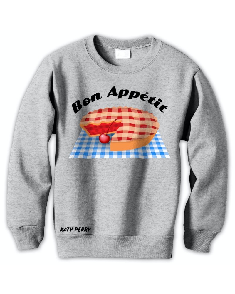 Katy Perry Bon Appetit Grey Sweatshirt $6.35 Sweatshirts