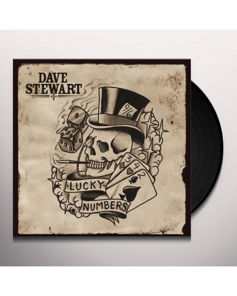 Dave Stewart Lucky Numbers Vinyl Record $7.95 Vinyl