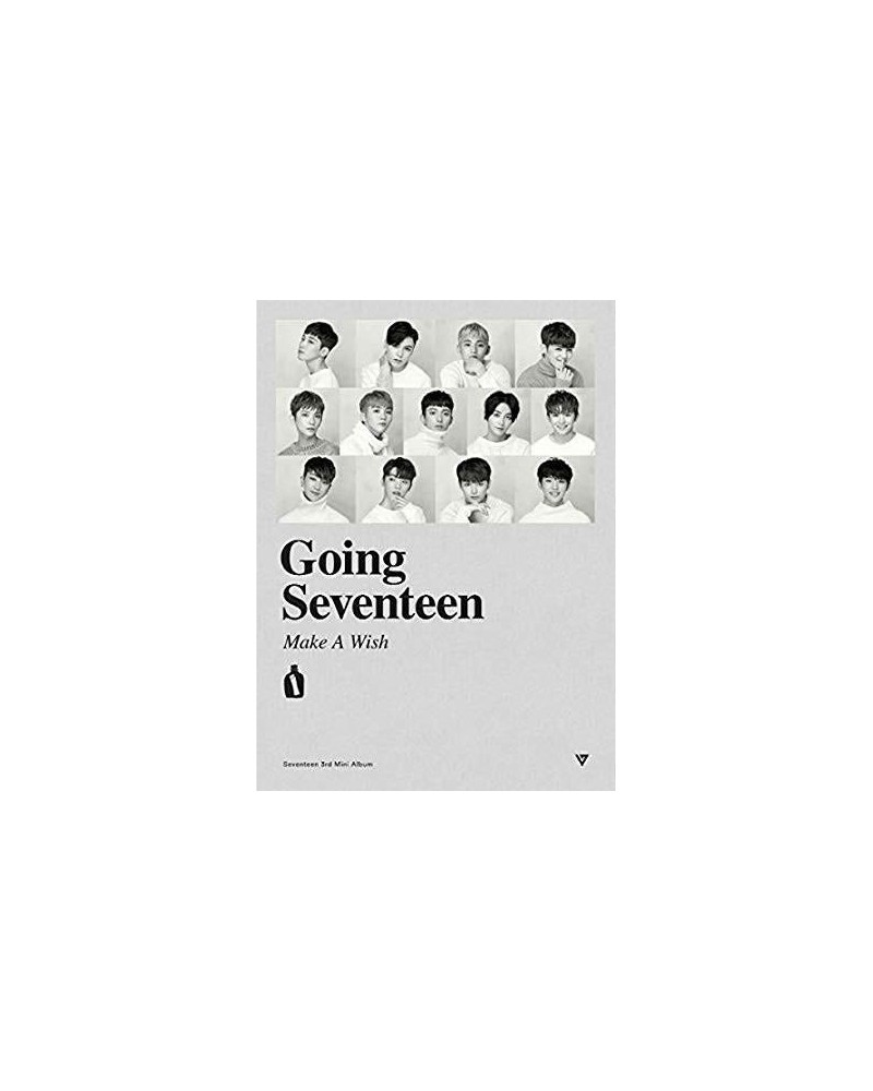 SEVENTEEN GOING SEVENTEEN (3RD MINI ALBUM) (MAKE A WISH VERSION) CD $18.47 CD