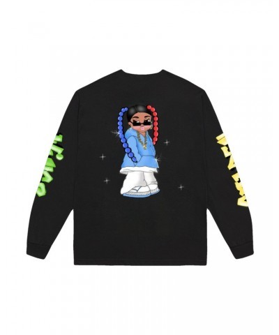 Zoe Wees Zoe Doll Longsleeve - Black $5.84 Shirts