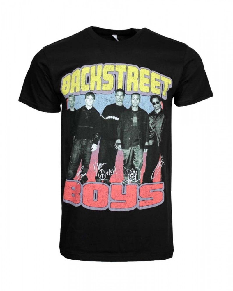 Backstreet Boys T Shirt | Backstreet Boys Vintage Destroyed T-Shirt $8.16 Shirts