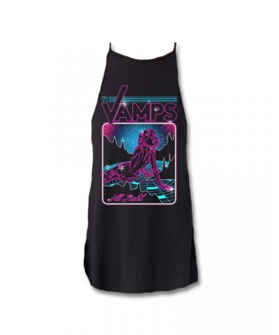 The Vamps Neon Girl High Neck Tank Top - Women's $13.19 Shirts