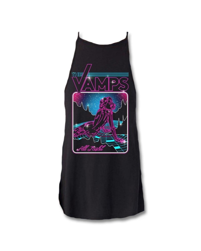 The Vamps Neon Girl High Neck Tank Top - Women's $13.19 Shirts