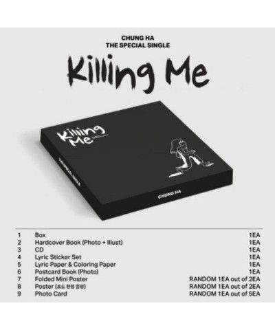 CHUNG HA KILLING ME CD $22.06 CD