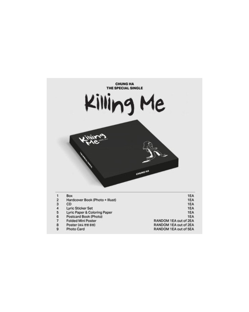 CHUNG HA KILLING ME CD $22.06 CD