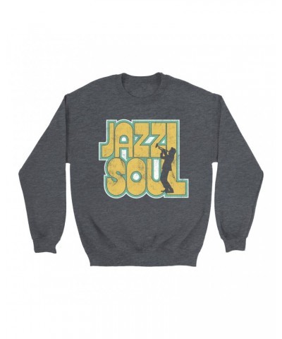 Music Life Sweatshirt | Jazz Soul Sweatshirt $17.80 Sweatshirts