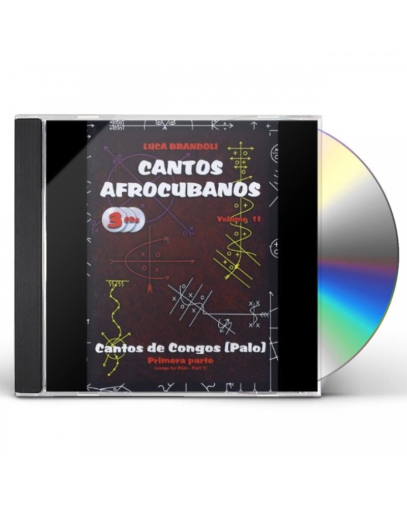 Luca Brandoli CANTOS AFROCUBANOS 11 CANTOS CONGO PRIMERA PARTE CD $9.44 CD