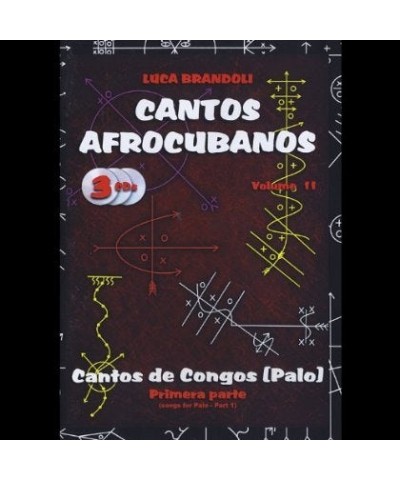 Luca Brandoli CANTOS AFROCUBANOS 11 CANTOS CONGO PRIMERA PARTE CD $9.44 CD