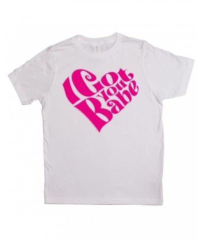 Sonny & Cher Kids T-Shirt | I Got You Babe Heart Image Kids Shirt $5.45 Kids