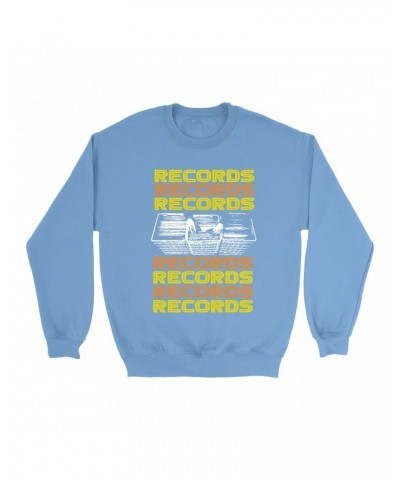 Music Life Colorful Sweatshirt | Milk Crate Digger Sweatshirt $7.17 Sweatshirts