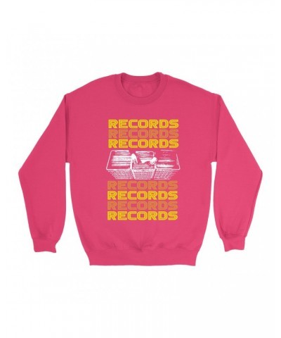 Music Life Colorful Sweatshirt | Milk Crate Digger Sweatshirt $7.17 Sweatshirts