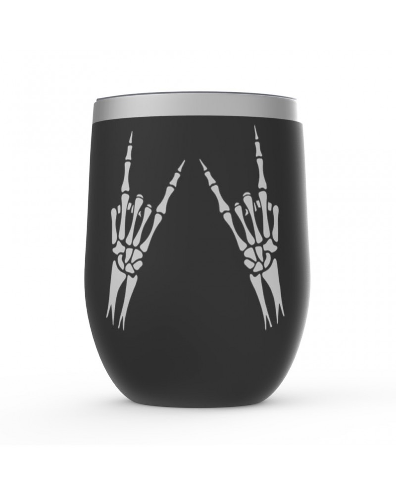 Music Life Stemless Wine Tumbler | Rock On Stemless Wine Tumbler $7.79 Drinkware