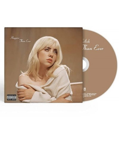 Billie Eilish HAPPIER THAN EVER CD $3.78 CD