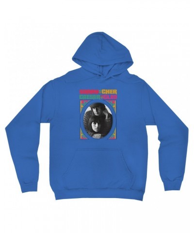 Sonny & Cher Hoodie | Retro Frame Caesar And Cleo Image Hoodie $6.49 Sweatshirts