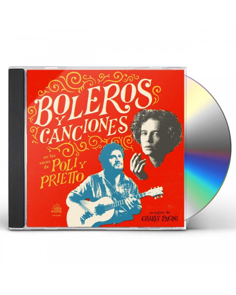 Poli y Prietto BOLEROS Y CANCIONES CD $8.40 CD