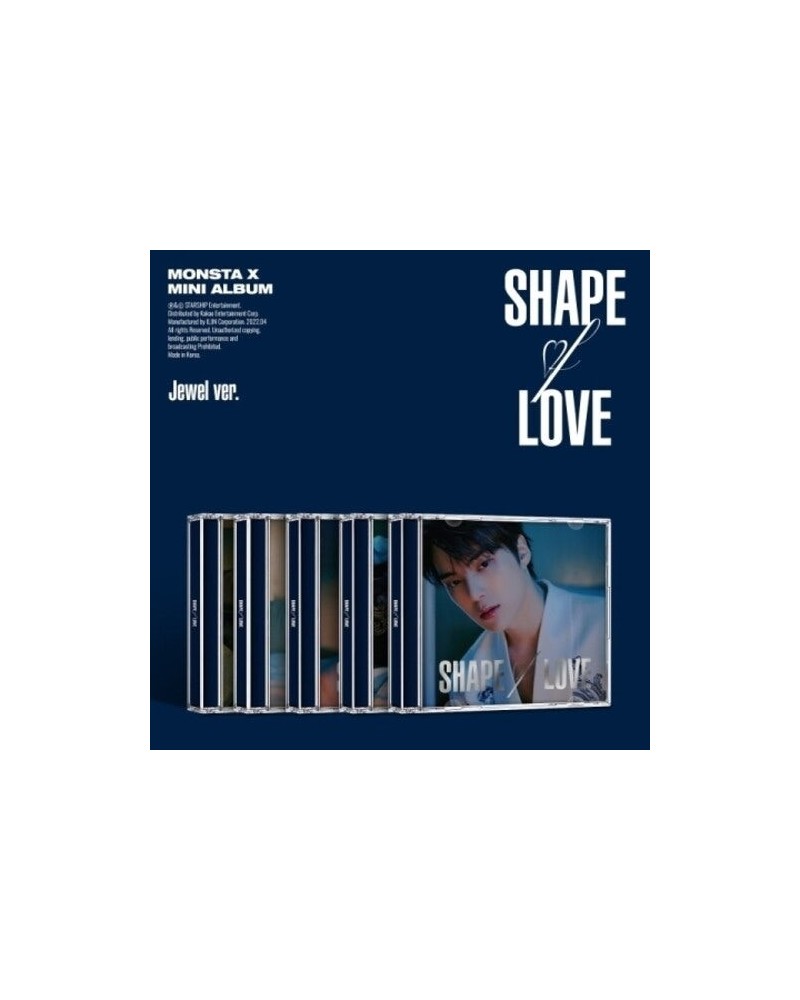 MONSTA X SHAPE OF LOVE (JEWEL VERSION) CD $8.77 CD