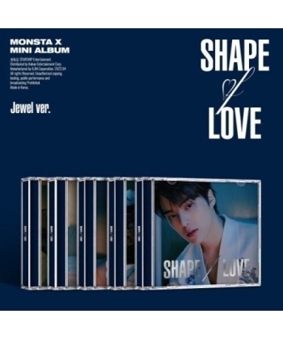 MONSTA X SHAPE OF LOVE (JEWEL VERSION) CD $8.77 CD