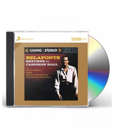 Harry Belafonte RETURNS TO CARNEGIE HALL CD $16.24 CD