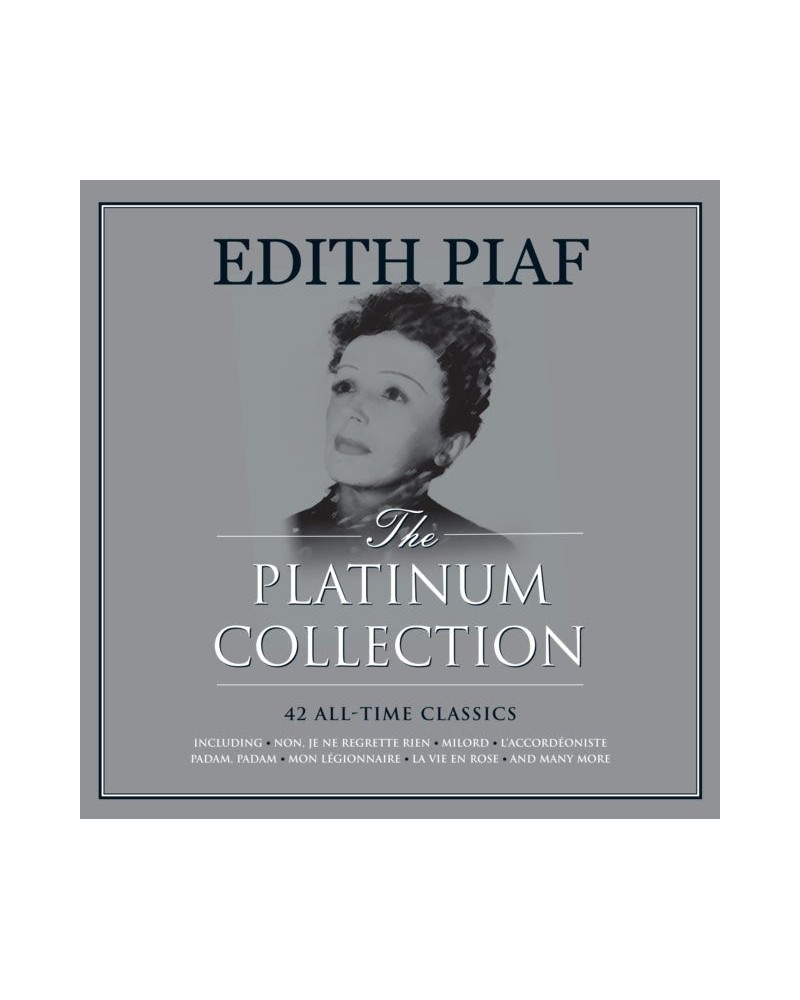 Édith Piaf Edith Piaf LP - Platinum Collection (White Vinyl) $15.43 Vinyl