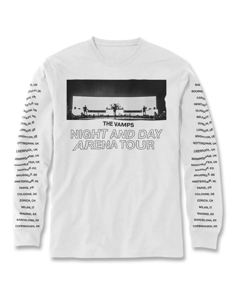 The Vamps Live Tour Long Sleeve Shirt (Black Print) $12.28 Shirts