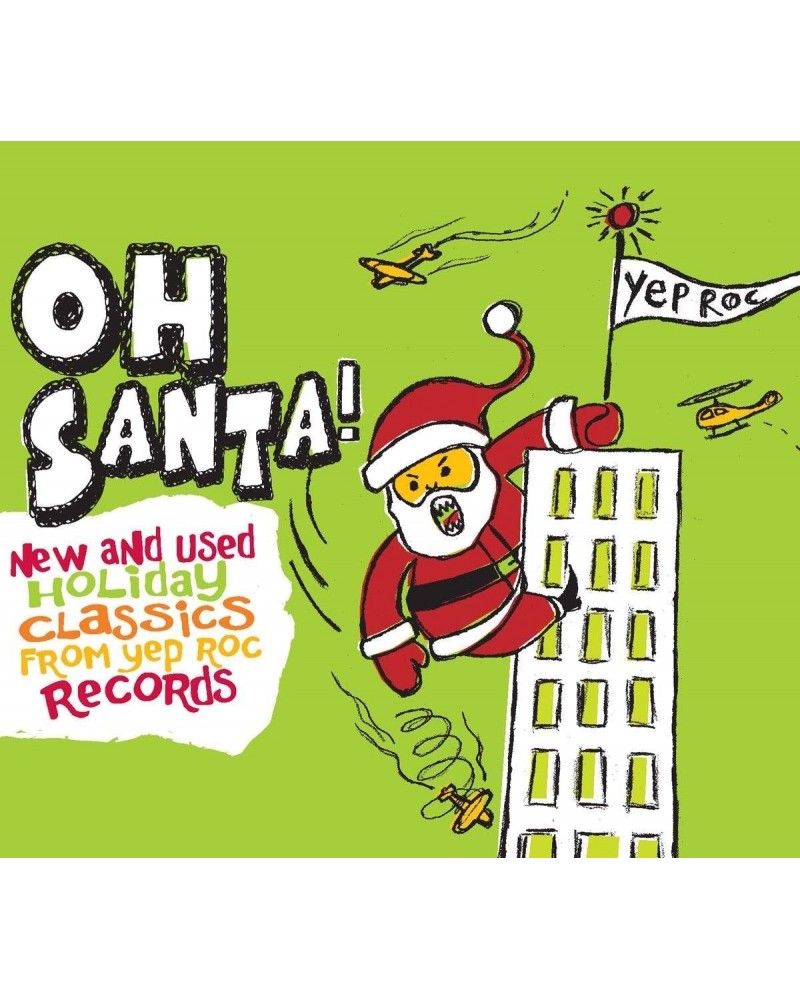 Various Artists Oh Santa! New & Used Christmas Classics From Yep Roc CD $9.73 CD