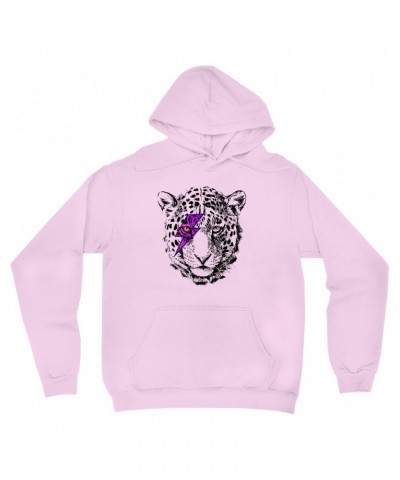 Music Life Hoodie | Glam Rock Leopard Hoodie $6.12 Sweatshirts