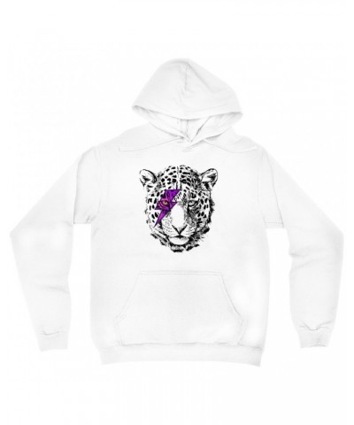 Music Life Hoodie | Glam Rock Leopard Hoodie $6.12 Sweatshirts