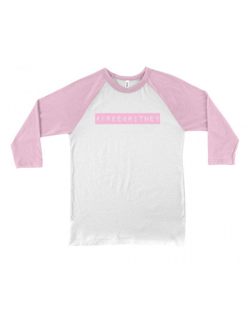 Music Life 3/4 Sleeve Baseball Tee | FreeBritney Shirt $3.50 Shirts