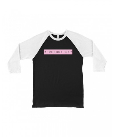 Music Life 3/4 Sleeve Baseball Tee | FreeBritney Shirt $3.50 Shirts