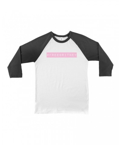 Music Life 3/4 Sleeve Baseball Tee | FreeBritney Shirt $3.50 Shirts