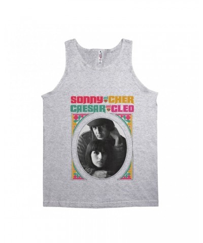 Sonny & Cher Unisex Tank Top | Retro Frame Caesar And Cleo Image Shirt $7.19 Shirts