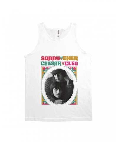 Sonny & Cher Unisex Tank Top | Retro Frame Caesar And Cleo Image Shirt $7.19 Shirts