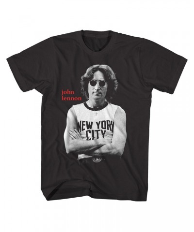 John Lennon T-Shirt | New York City Black & White Photo Shirt $10.44 Shirts