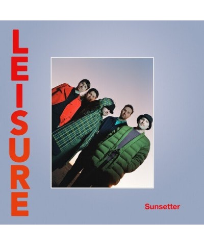 LEISURE Sunsetter Solid Red Vinyl Record $3.60 Vinyl