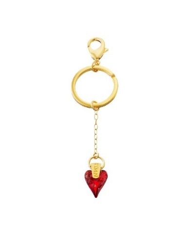 Sarah Brightman Sacred Heart Key Ring - Red Magma $16.66 Clothes