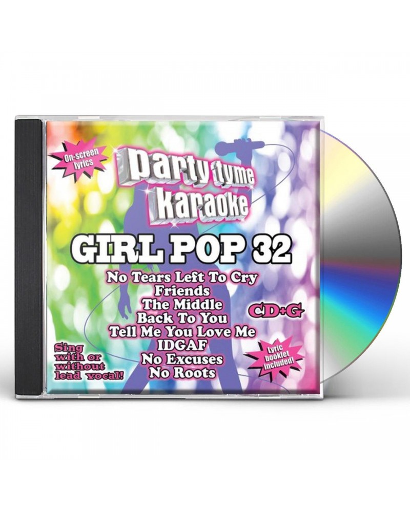 Party Tyme Karaoke Girl Pop 32 (8+8-song CD+G) CD $9.30 CD