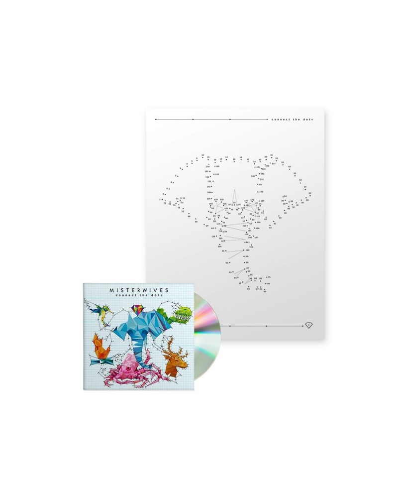 MisterWives Connect The Dots CD + Activity Book Bundle $18.50 CD