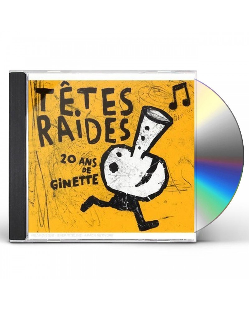 Tetes Raides 20 ANS DE GINETTE CD $10.22 CD