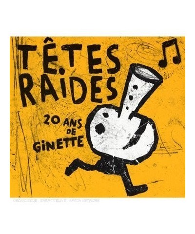 Tetes Raides 20 ANS DE GINETTE CD $10.22 CD