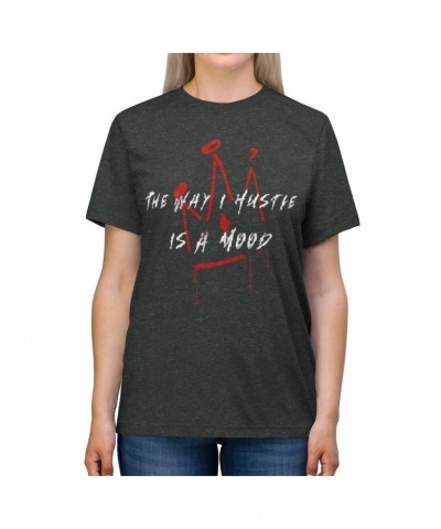 Phenix Red Unisex Triblend "Hustle is a Mood" Tee $5.31 Shirts