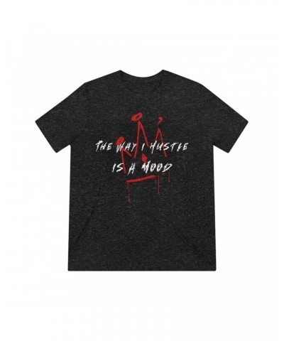 Phenix Red Unisex Triblend "Hustle is a Mood" Tee $5.31 Shirts