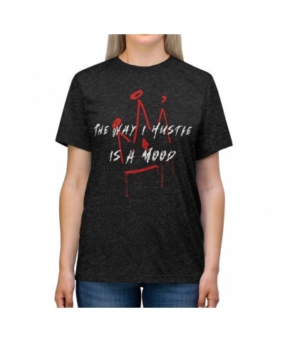 Phenix Red Unisex Triblend "Hustle is a Mood" Tee $5.31 Shirts