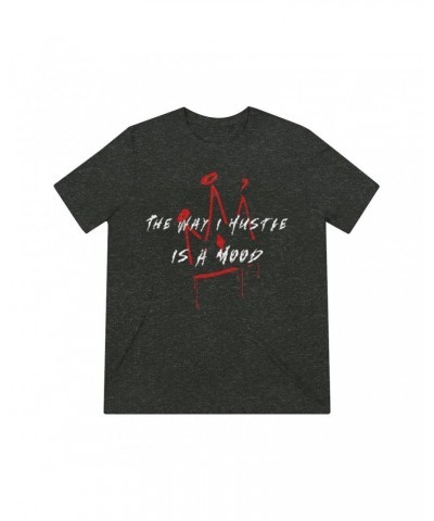 Phenix Red Unisex Triblend "Hustle is a Mood" Tee $5.31 Shirts