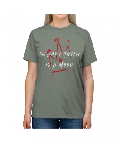 Phenix Red Unisex Triblend "Hustle is a Mood" Tee $5.31 Shirts