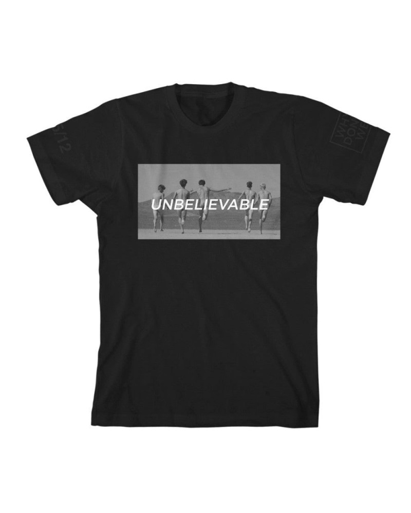 Why Don't We Unbelievable (Black) T-Shirt $15.97 Shirts