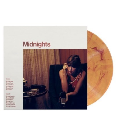 Taylor Swift Midnights [Blood Moon Edition] Vinyl Record $24.48 Vinyl