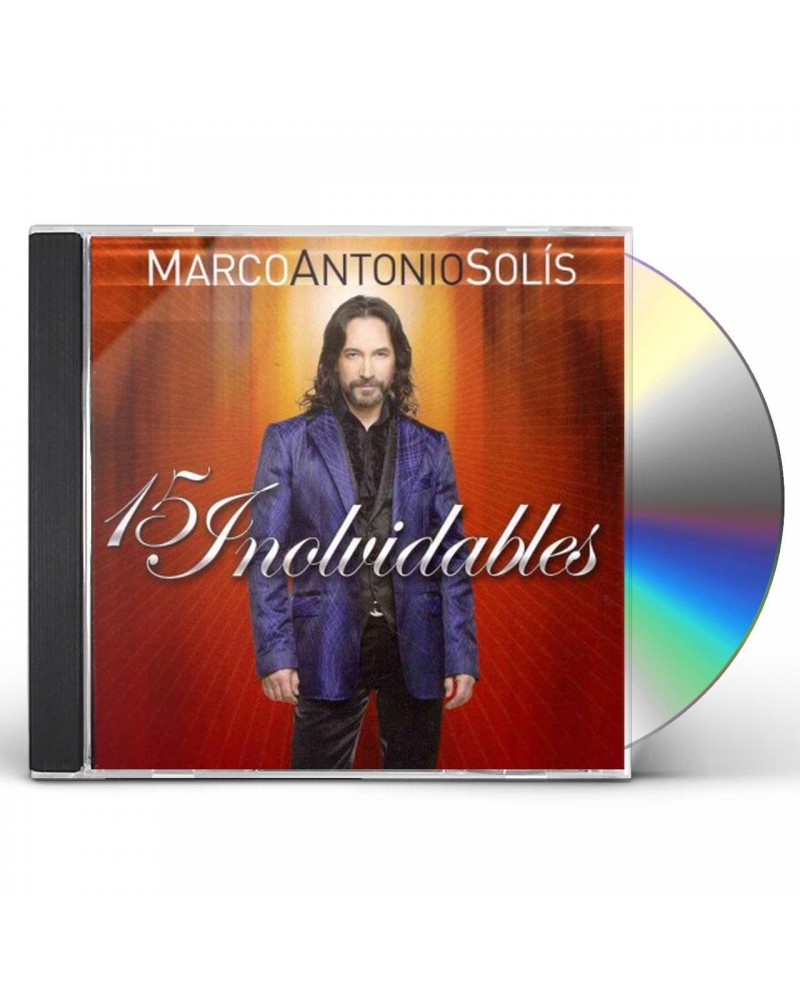 Marco Antonio Solís 15 INOLVIDABLES CD $11.88 CD