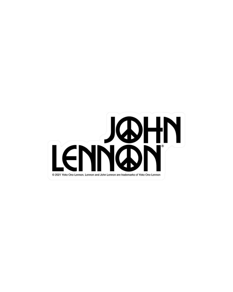 John Lennon Logo Sticker $13.97 Clothes