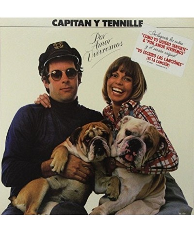 Captain & Tennille POR AMOR VIVIREMOS Vinyl Record $24.76 Vinyl